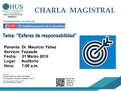 Charla Magistral Esferas de Responsabilidad