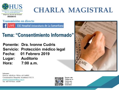 Charla Magistral Consentimiento Informado