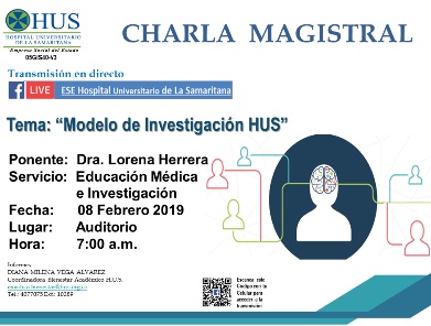 Charla Magistral Modelo de Investigación HUS