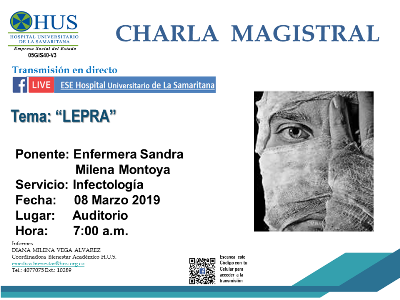 Charla Magistral Lepra