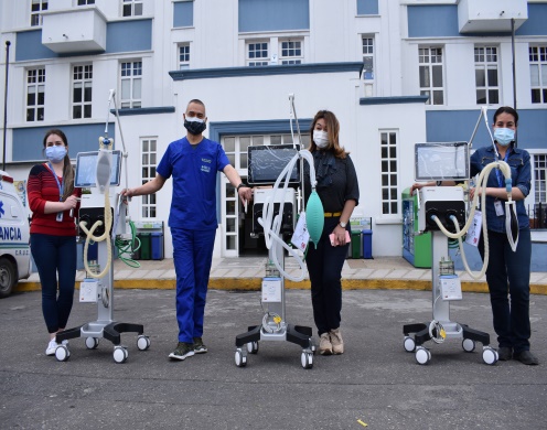 ENTREGA DE 10 VENTILADORES MECÁNICOS