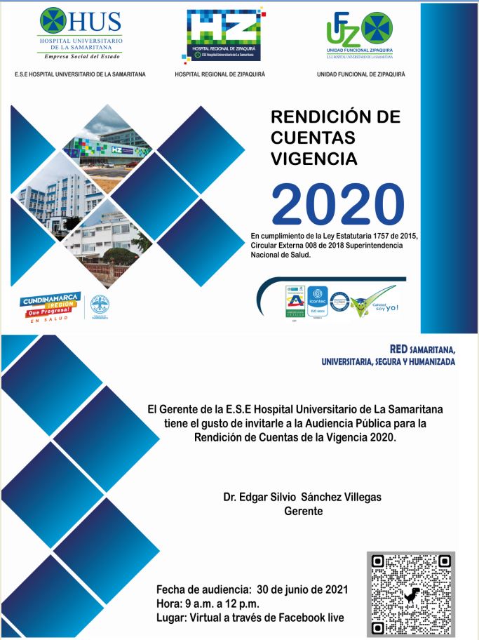 Rendición de Cuentas Vigencia 2020