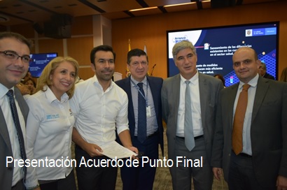 Presentaci&oacute;n Acuerdo de Punto Final