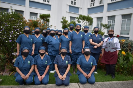 Donaci&oacute;n caretas personal de Lazu